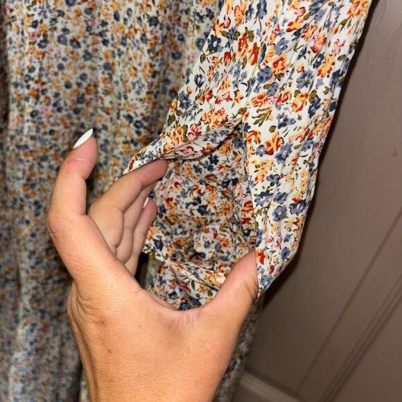 Nemidor Floral Tiered Cottagecore Dress Women’s 5XL Prairie Whimsical Church - Picture 8 of 11